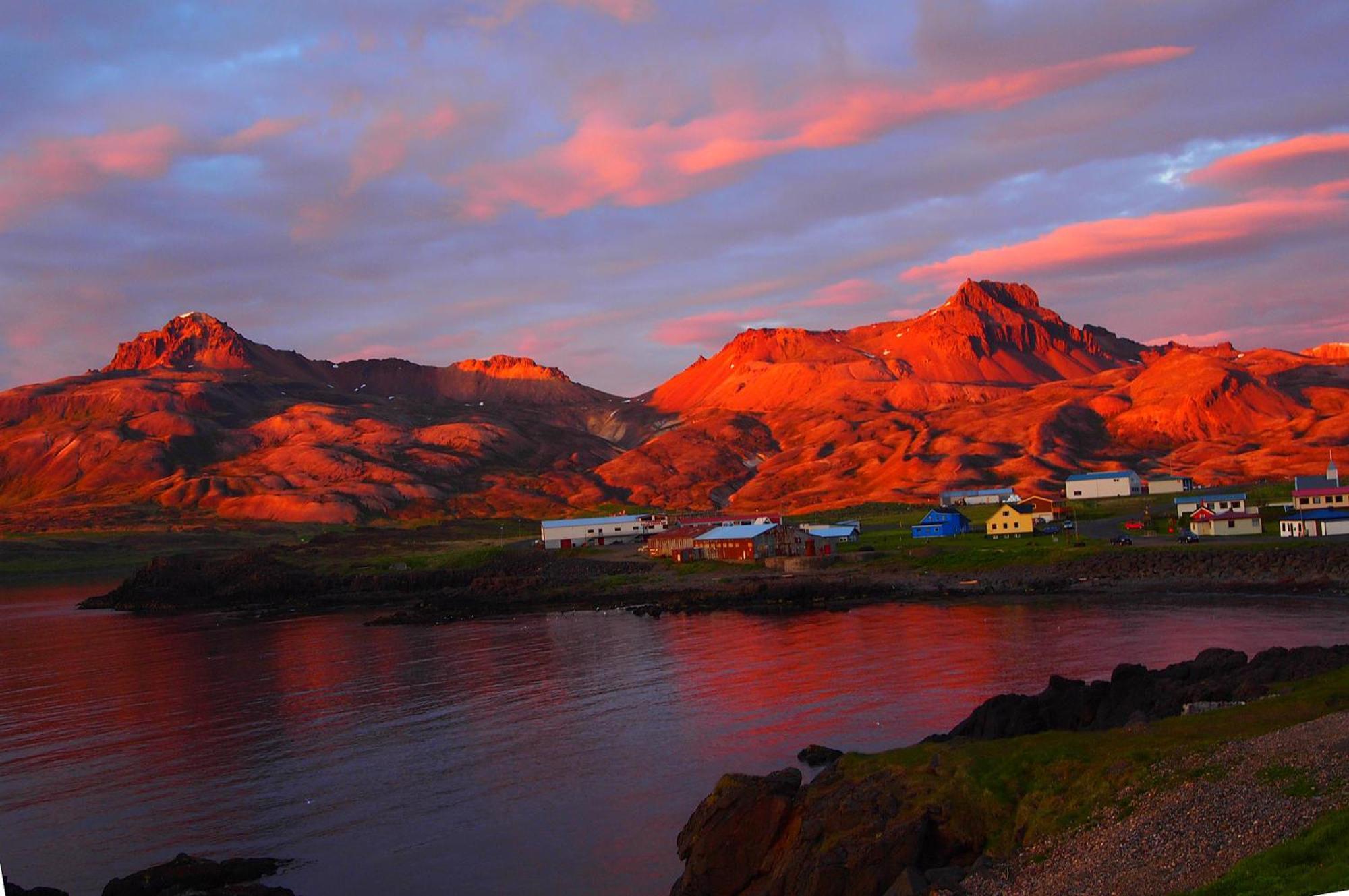Blabjorg Resort Borgarfjörður Eystri Esterno foto